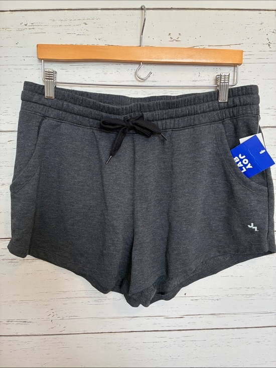 JoyLab Pants - JoyLab Charcoal Gray Super Soft Athletic Drawstring Shorts, sz L, NWT